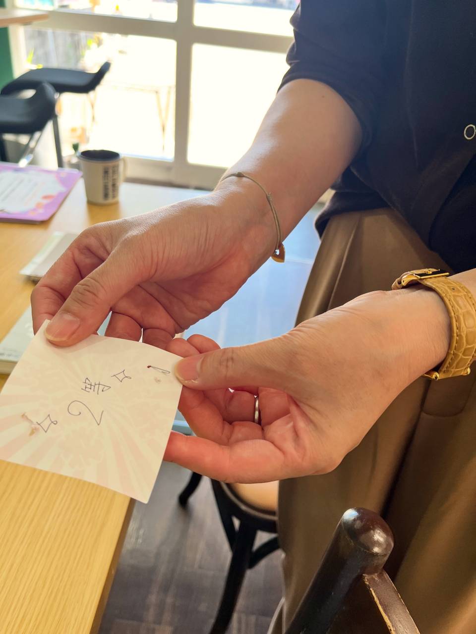 【1周年記念くじの様子📷】